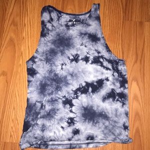 Blue Tiedye Tank
